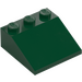 LEGO Dark Green Slope 3 x 3 (25°) (4161)