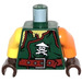 LEGO Dark Green sqiffy torso (973)