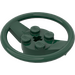 LEGO Dark Green Steering Wheel (67811)