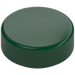 LEGO Dark Green Tile 1 x 1 Round (98138)