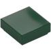 LEGO Dark Green Tile 1 x 1 with Groove (3070 / 30039)