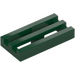 LEGO Dark Green Tile 1 x 2 Grille (with Bottom Groove) (2412 / 30244)