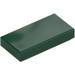 LEGO Dark Green Tile 1 x 2 with Groove (3069)
