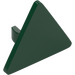 LEGO Dark Green Triangular Sign with Split Clip (30259 / 39728)