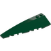 LEGO Mørkegrøn Kile 10 x 3 x 1 Dobbelt Afrundet Venstre (50955)