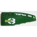 LEGO Dark Green Wedge 2 x 6 Double Right with &#039;TURBO OIL&#039;, &#039;3&#039; Sticker (41747)
