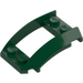 LEGO Mørk grønn Kile 4 x 3 Buet med 2 x 2 UtskjæRing (47755)