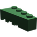 LEGO Dark Green Wedge Brick 2 x 4 Right (41767)