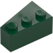 LEGO Dark Green Wedge Brick 3 x 2 Right (6564)