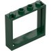 LEGO Dark Green Window Frame 1 x 4 x 3 (60594)