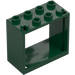LEGO Dark Green Window Frame 2 x 4 x 3 with Square Holes (60598)