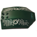 LEGO Dark Green Windscreen 6 x 8 x 2 Curved with Fish Scales and Atlantis Logo Triangle (Left) Sticker (41751)