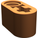 LEGO Orange sombre Faisceau 2 avec Essieu Trou et Épingle Trou (40147 / 74695)