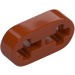 LEGO Dark Orange Beam 2 x 0.5 with Axle Holes (41677 / 44862)