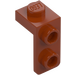 LEGO Dunkles Orange Halterung 1 x 1 mit 1 x 2 Platte Unten (79389)