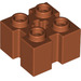 LEGO Dark Orange Brick 2 x 2 with Slots and Axlehole (39683 / 90258)