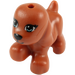 LEGO Dark Orange Dog (Walking) with Blue Eyes (12197 / 98937)