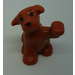 LEGO Dark Orange Dog with Raised Paw (6250)