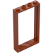 LEGO Dark Orange Door Frame 1 x 4 x 6 (Single Sided) (40289 / 60596)