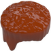 LEGO Dark Orange Hair with Flat Top (30608)