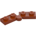 LEGO Dark Orange Hinge Plate 1 x 4 Swivel Assembly (1927 / 19954)