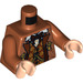 LEGO Dark Orange Horace Slughorn with Reddish Brown Vest Minifig Torso (973 / 76382)