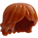 LEGO Orange sombre Medium Length Cheveux avec Layers (92746)