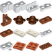 LEGO Donkeroranje Minecraft Paard Dark Oranje