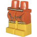 LEGO Dark Orange Minifig Legs Assembly Iconic Cave Woman (3815)