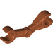 LEGO Dark Orange Minifig Mechanical Bent Arm (30377)