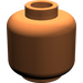 LEGO Dark Orange Minifigure Head (Safety Stud) (3626 / 88475)