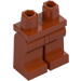 LEGO Donkeroranje Minifiguur Heupen en benen (73200 / 88584)