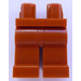 LEGO Donkeroranje Minifigure Heupen met Dark Oranje Poten (3815 / 73200)
