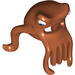 LEGO Dark Orange Octopus Head Mask with Long Tentacles (34626 / 36405)
