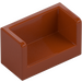 LEGO Dark Orange Panel 1 x 2 x 1 with Closed Corners (23969 / 35391)