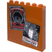 LEGO Dark Orange Panel 1 x 6 x 5 with Poster Nightcrawler Man or Monster Live in Concert Sticker