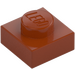 LEGO Dark Orange Plate 1 x 1 (3024)