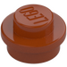 LEGO Dark Orange Plate 1 x 1 Round (6141 / 30057)