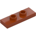 LEGO Dark Orange Plate 1 x 3 with 2 Studs (34103)