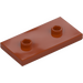 LEGO Dark Orange Plate 2 x 4 with 2 Studs (65509)