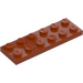 LEGO Dark Orange Plate 2 x 6 (3795)