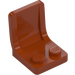 LEGO Naranja oscuro Asiento 2 x 2 Sin marca de bebedero (4079)