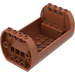LEGO Donkeroranje Shell 6 x 10 x 4 1/3 Buiten Bow (49949)