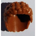 LEGO Donkeroranje Kort Coiled Haar (3413 / 36060)