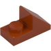 LEGO Dark Orange Slope 1 x 2 (45°) with Plate (15672 / 92946)