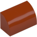 LEGO Dark Orange Slope 1 x 2 Curved (37352 / 98030)