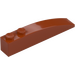 레고 다크 오렌지 경사 1 x 6 구부러진 (41762 / 42022)