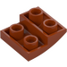 LEGO Dark Orange Slope 2 x 2 x 0.7 Curved Inverted (32803)