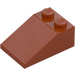 LEGO Dark Orange Slope 2 x 3 (25°) with Rough Surface (3298)