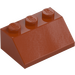 LEGO Donkeroranje Helling 2 x 3 (45°) (3038)